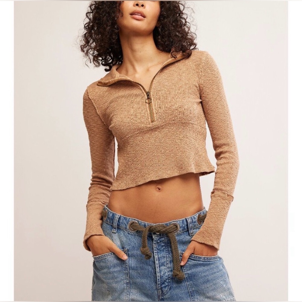 We The Free Midnight Half Zip NWT
